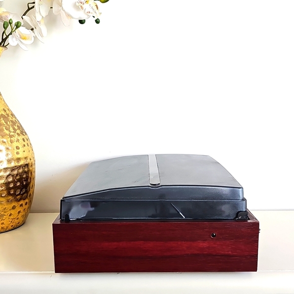 TechPlay ODC15 Record Player Turntable Retro Classic 3 Speed Wood FM Radio - Picture 6 of 13